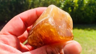 Tumbling My Biggest Carnelian • Chasing Chalcedony 33 [upl. by Tearle117]