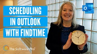 Save Time Quickly Schedule Meetings with FindTime in Outlook [upl. by Ahsele588]