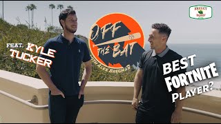 KYLE TUCKER TALKS SWING AND BEST FORTNITE PLAYER ON TEAM  OFF THE BAT W ALEX BREGMAN [upl. by Lindblad]