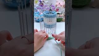 DIY pearls Basket ideas diy craft bestoutofwaste diycrafts shortsviral 5minitscraft [upl. by Galatea]