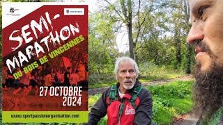 Mesurage Semi marathon bois de Vincennes 2024 [upl. by Ecilef]