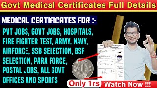 Medical certificate kaise banaye  medical fitness certificate  medical certificate  fitness paper [upl. by Blessington]