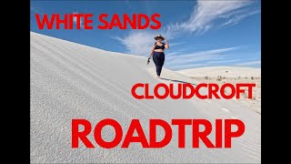 White Sands National Park  Behind the Scene Photoshoot Cloudcroft  Day Roadtrip  New Mexico [upl. by Eiramasil]