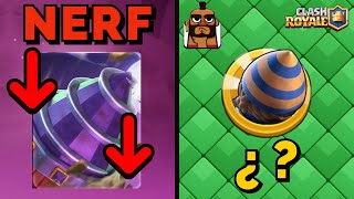 🔴 ¡NERF EXCAVADORA DE DUENDES 😔 CLASH ROYALE [upl. by Lednam]