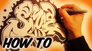 How To Turn a Tag into A Graffiti Piece [upl. by Levina]