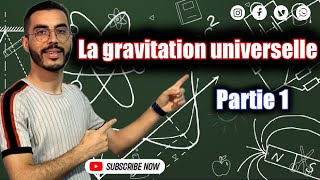 Tronc commun  La gravitation universelle partie 1  Exercice avec corrigé [upl. by Paehpos728]