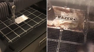 review FIRST CUT on “wazer”or desktop water jet step by step [upl. by Joanna376]