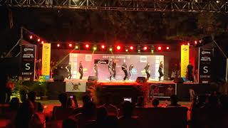 BE 1 CMPN DANCE PERFORMANCE RHYTHM 2019  Atharva college of enginerring [upl. by Lledra]