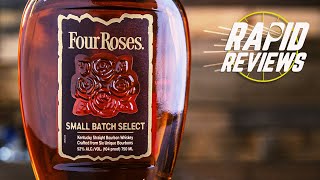 Four Roses Small Batch Select Bourbon Whiskey Rapid Review [upl. by Seebeck662]