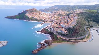 Castelsardo dal drone  Sardinia  DJI Mavic Pro [upl. by Hugibert]