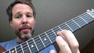 Chromatic Scale  Quick and Easy Guitar Lesson [upl. by Nahgaem386]