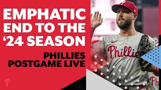 Phillies end the 2024 regular season with a 63 win over the Nationals  Phillies Postgame Live [upl. by Gladys]