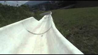 Alpine Slide Wiegand Front Seat POV Roller Coaster Mitsui Greenland Japan Arao [upl. by Siaht]