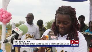 TVET Education TVET Official highlights hurdles for girls in Technical Education [upl. by Naenaj]