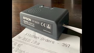 Enable Epson Buzzer option and Melody sounds of Epson OTBZ20 [upl. by Folly]