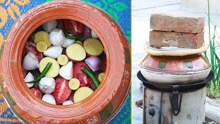 Dum Pukht Handi  KPK Traditional Dum Pukht Recipe  Making Dum Pukht Beef Handi By Hafiz Naveed [upl. by Notlok]