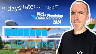 Microsoft Flight LOADING Simulator 2024 [upl. by Brandice212]