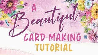 Beautiful CARD MAKING IDEAS using only a few supplies Card making tutorials 2023  2024 [upl. by Siberson]