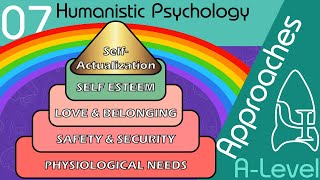 Humanistic Psychology  Approaches ALevel Psychology [upl. by Annairdna]