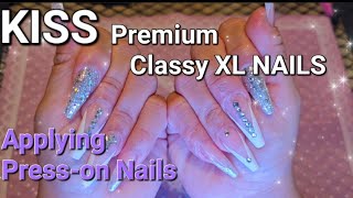 KISS Premium Classy NAILS French Sophisticated STYL nails nailart beauty pressonnails amazon [upl. by Marcin206]