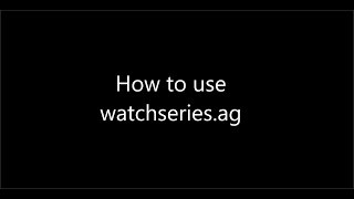 How to use watchseriesag  watch series online for free [upl. by Areivax]