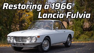 1966 Lancia Fulvia Coupé RESTORATION  BUILD Breakdown [upl. by Quiteri]