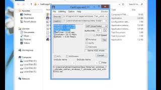 FastCopy  الحلقة  9  تسريع نقل الملفات [upl. by Elvie418]
