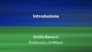 Introduzione Emilio Barucci [upl. by Gilus]