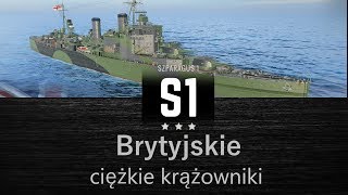 Brytyjskie ciężkie krążowniki [upl. by Gerald]