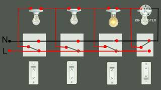 ware house wiring Godown Wiring Circuit  2 Easy Method [upl. by Meibers]