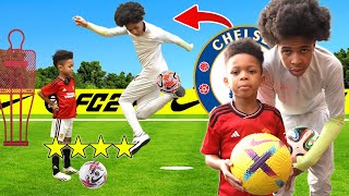 My Football Academy Journey Kids Football Drills With Tekkerz Kid [upl. by Nylle889]