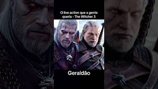 O live Action que a gente queria thewitcher3 shorts short [upl. by Nesyla]