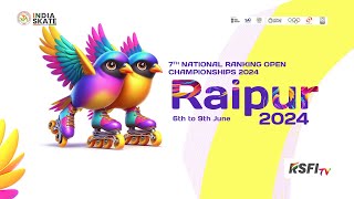 DAY 4  RINK RACE  7TH RANKING  ROLLER SKATING CHAMPIONSHIP  2024  RAIPUR [upl. by Tacita]