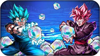 💎​🤑​ SUMMONS A POR VEGITO Y GOKU BLACK TRANSFORMABLES ​​🤑 💎 ​20K CC  Dragon Ball Legends [upl. by Dunkin]