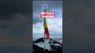 Postavarul Peak Poiana Brasov Ski Mountain Resort in Transylvania Romania [upl. by Itnava]