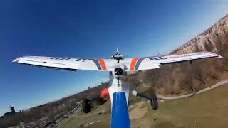 Aeroscout s2 11m Fpv FlightAfternoon Ben Abrams Park Stunts 64 degrees 8mph winds [upl. by Memory]