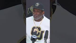 Deion Sanders jokingly calls out Barack Obama 😆😆😆 deionsanders coloradobuffaloes sheduersanders [upl. by Eihtur643]