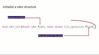 Linux device driver lecture 17  Char driver implementation [upl. by Heydon]