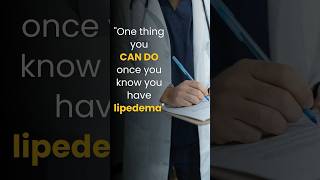 One thing you can do once you know you have lipedema [upl. by Ilyssa]