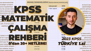 Sıfırdan KPSS Matematik Nasıl Çalışılır Hoca ve kaynak önerileri Ücretsiz program [upl. by Let850]