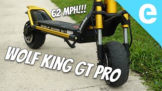 Voro Motors 62 MPH Wolf King GT Pro EScooter Review [upl. by Ydolem]