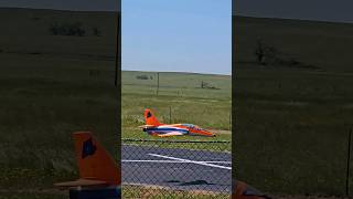 RC Jet Super low altitude pass fighter over the runway [upl. by Jerrylee652]