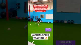 LATERAL SPEED TRAINING Be QUICK and EXPLOSIVE Best Speed Drills shorts [upl. by Ahcilef]