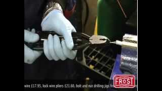 Safety Wire Twisting Pliers for Locking Nuts and Bolts [upl. by Galven]