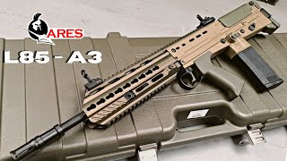 Ares L85A3  The airsoft blowback bullpup AEG [upl. by Aloysia16]