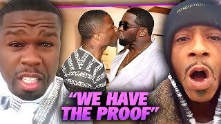 50 Cent And Katt Williams Leak Video Of Diddys Fr3ak 0ff With Kevin Hart [upl. by Anaytat237]