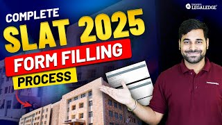 SLAT 2025 Complete Form Filling Process StepbyStep Explained  SLAT 2025 Form Filling Guide [upl. by Nylissej]