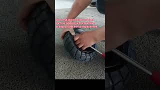 2024 version KuKirin G2 Pro  Tubeless Tire Removal Video [upl. by Narrad115]