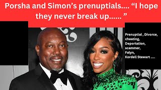 PORSHA Williams and Simon Guobadias DivorcePrenuptial agreement RHOAFalynn Pina amp Kordell Stewart [upl. by Gardia]