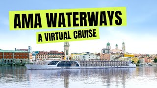 Discover the Magic of AMA Waterways River Cruises on the Rhine Danube and other rivers in Europe [upl. by Winther]